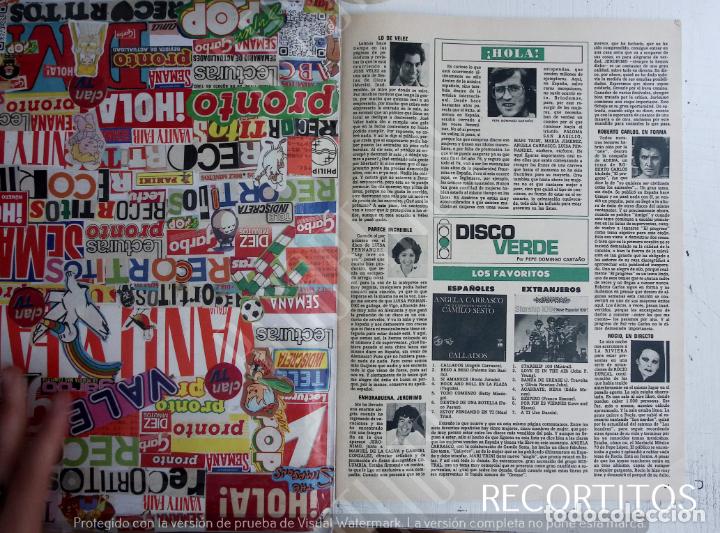 Coleccionismo de Revistas y Peri&oacute;dicos: JOSE VELEZ LUISA FERNANDEZ JERONIMO ANGELA CARRASCO CAMILO SESTO ROBERTO C ARLOS ROCIO DURCAL