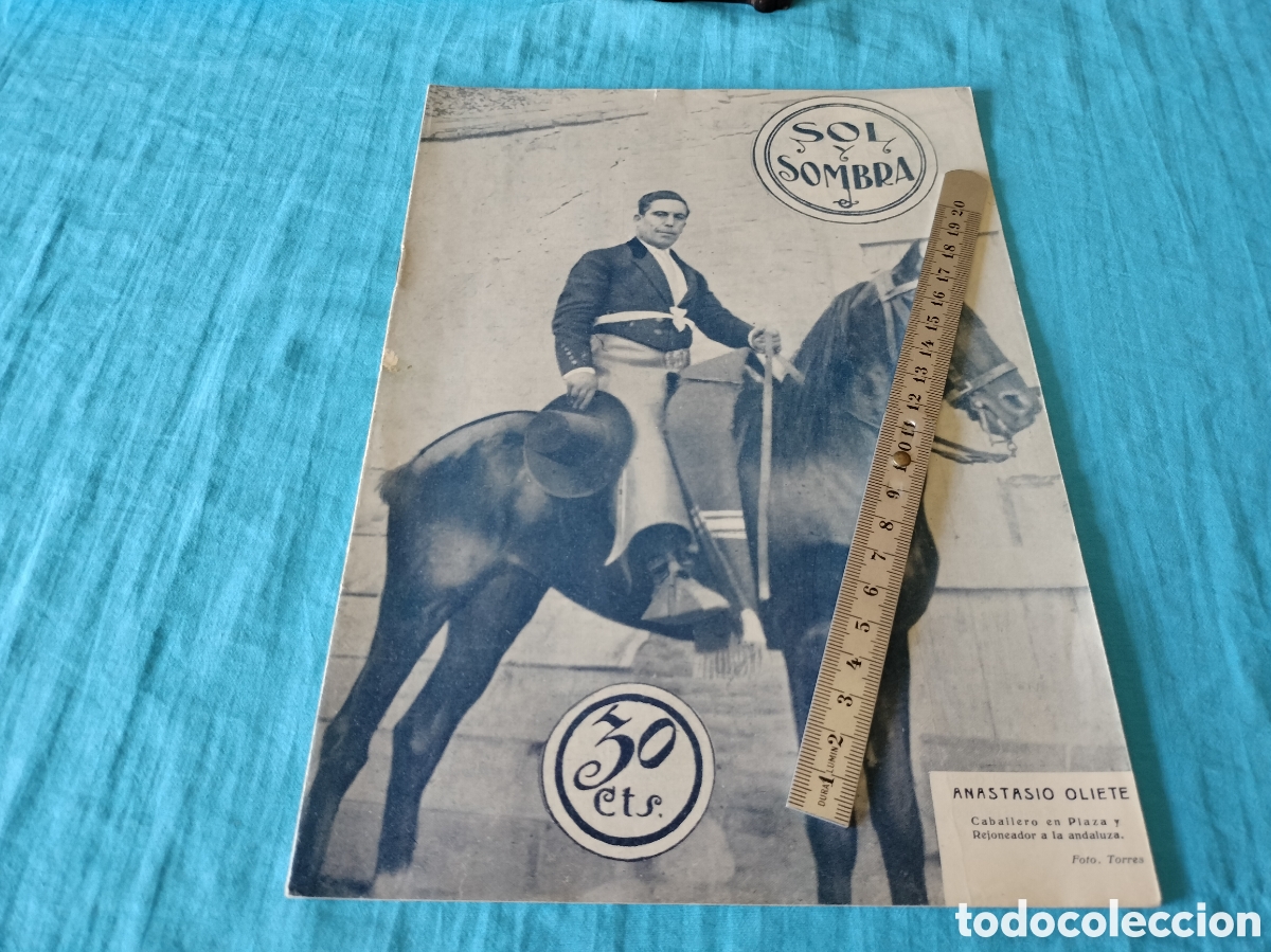 Coleccionismo de Revistas y Peri&oacute;dicos: REVISTA SOL Y SOMBRA 1376 A&Ntilde;O 1925