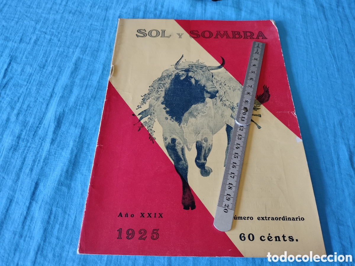 Coleccionismo de Revistas y Peri&oacute;dicos: REVISTA SOL Y SOMBRA 1373 A&Ntilde;O 1925 NUMERO EXTRAORDINARIO