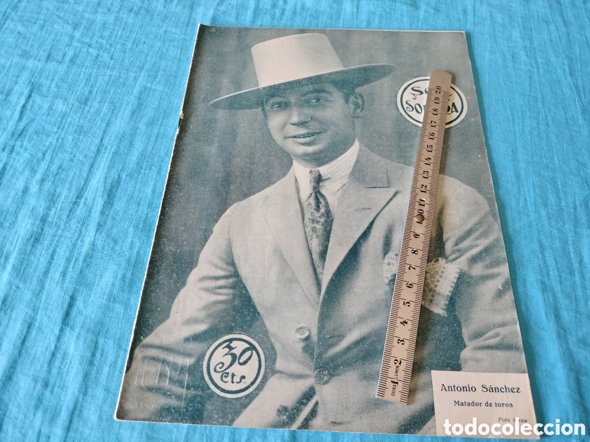 Coleccionismo de Revistas y Peri&oacute;dicos: REVISTA SOL Y SOMBRA 1374 S&Ntilde;O 1925 ANTONIO SANCHEZ