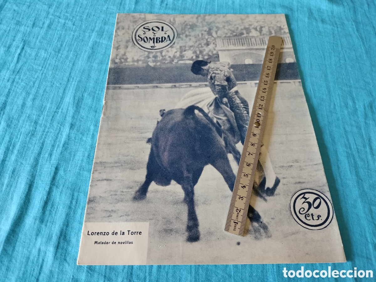 Collection Magazines and Newspapers: REVISTA SOL Y SOMBRA 1383 A&Ntilde;O 1925 LORENZO DE LA TORRE