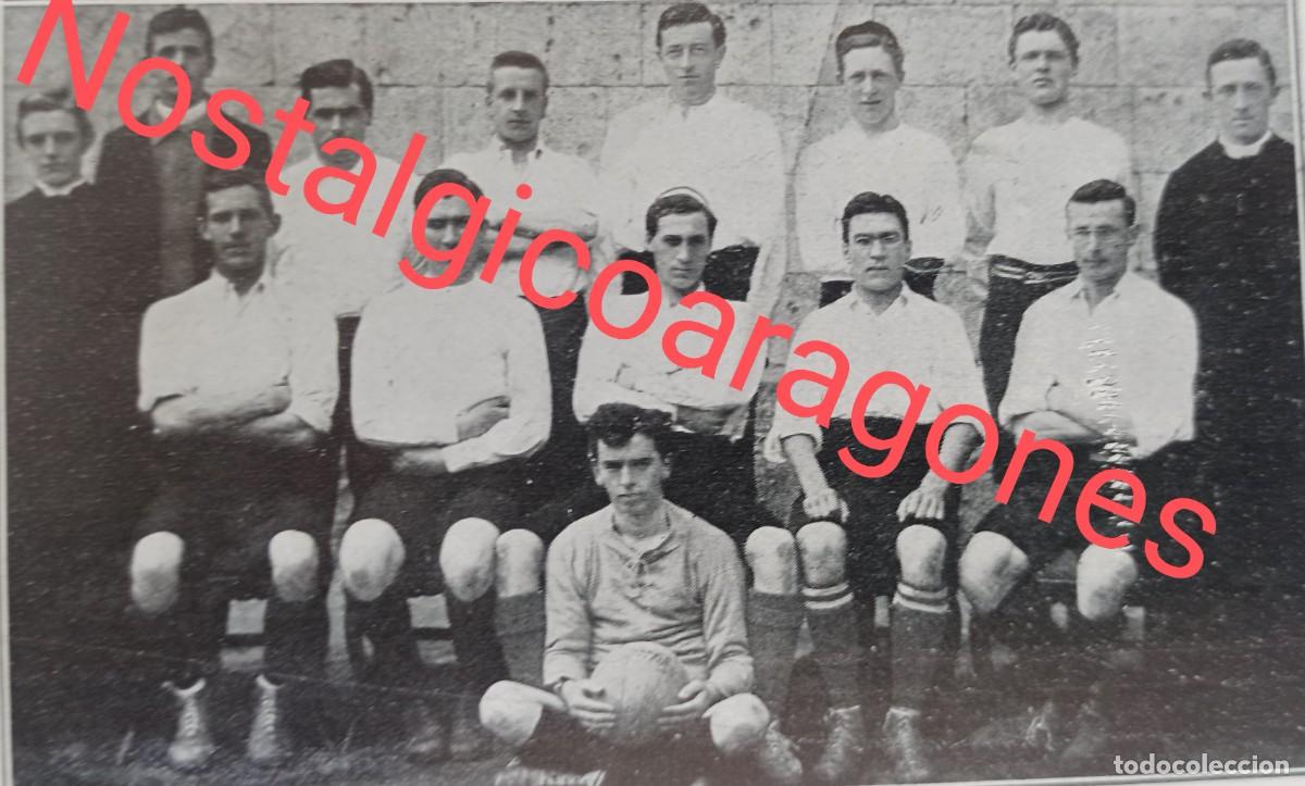 Collezionismo di Riviste e Giornali: Valladolid equipo f&uacute;tbol Real Colegio Ingl&eacute;s foto revista princ siglo XX 19MM