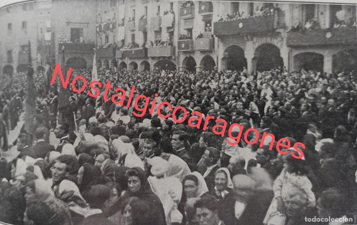 Sammeln von Zeitschriften und Zeitungen: Vich fiesta Corpus plaza Mayor foto revista princ siglo XX 19MM