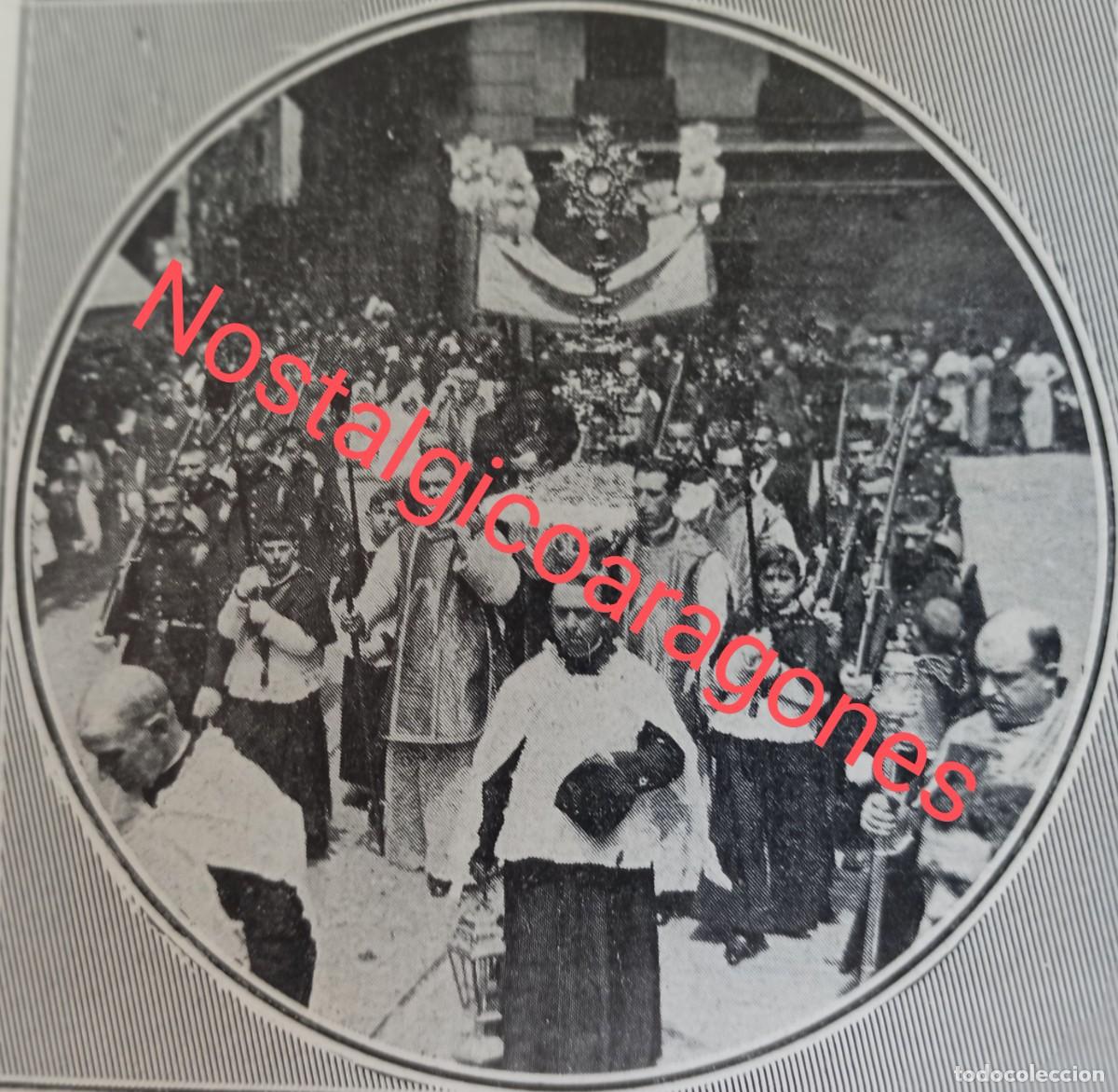 Collezionismo di Riviste e Giornali: Bilbao paso Custodia parroquia Santiago foto revista princ siglo XX 19MM