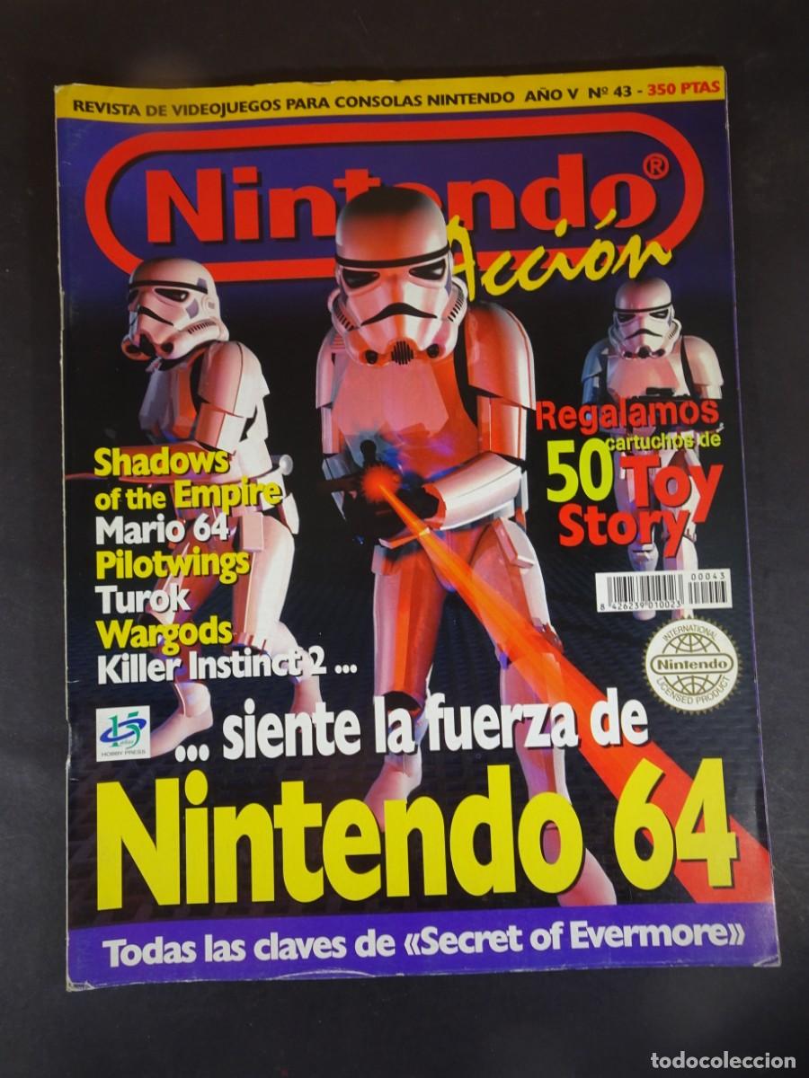 Collection Magazines and Newspapers: REVISTA VIDEOJUEGOS , NINTENDO ACCI&Oacute;N N&ordm; 43, VER FOTOS