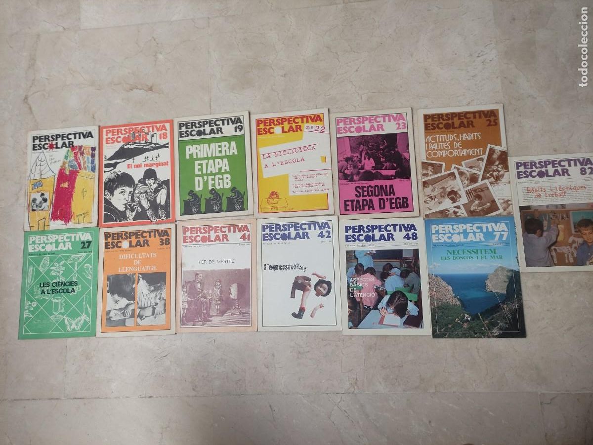 Coleccionismo de Revistas y Peri&oacute;dicos: Perspectiva escolar. Numeros desde 1976 a 1984 ( ver fotos)