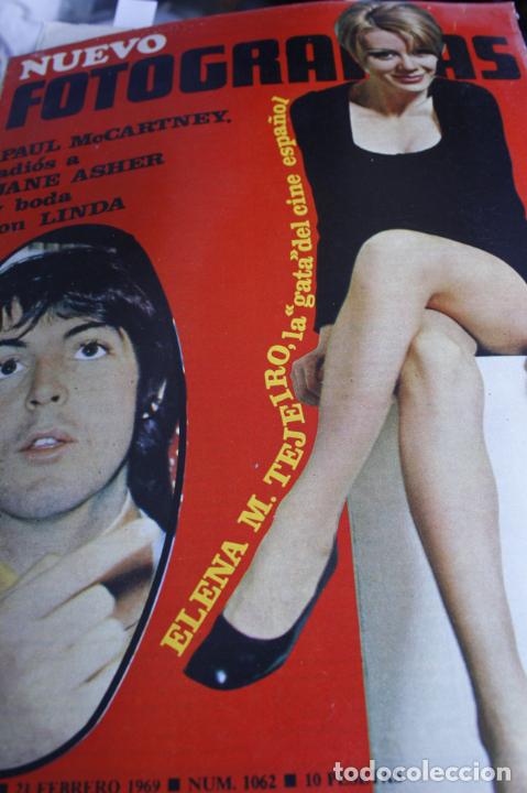 Coleccionismo de revistas y peri&oacute;dicos: REVISTA DE CINE BEATLES GEORGE SANDERS ADAMO JUAN Y JUNIOR 1969