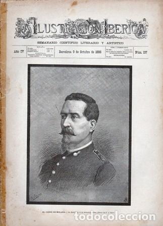 Coleccionismo de Revistas y Peri&oacute;dicos: LA ILUSTRACION IBERICA - A&Ntilde;O IV - 9 OCTUBRE 1886 - N&ordm; 197 - A-REVIL-0883