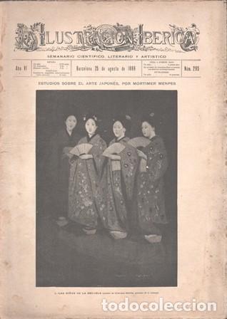 Coleccionismo de Revistas y Peri&oacute;dicos: LA ILUSTRACION IBERICA - A&Ntilde;O VI - 25 AGOSTO 1888 - N&ordm; 295 - A-REVIL-0892