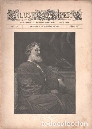 Coleccionismo de Revistas y Peri&oacute;dicos: LA ILUSTRACION IBERICA - A&Ntilde;O VI - 8 SETIEMBRE 1888 - N&ordm; 297 - A-REVIL-0894