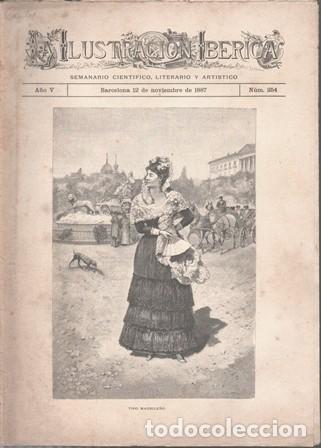Coleccionismo de Revistas y Peri&oacute;dicos: LA ILUSTRACION IBERICA - A&Ntilde;O V - 12 noviembre 1887 - N&ordm; 254 - A-REVIL-0895