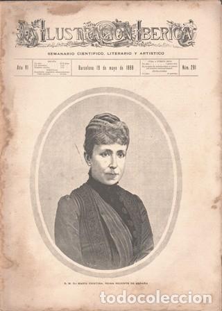 Coleccionismo de Revistas y Peri&oacute;dicos: LA ILUSTRACION IBERICA - A&Ntilde;O VI - 19 MAYO 1888 - N&ordm; 281 - A-REVIL-0896