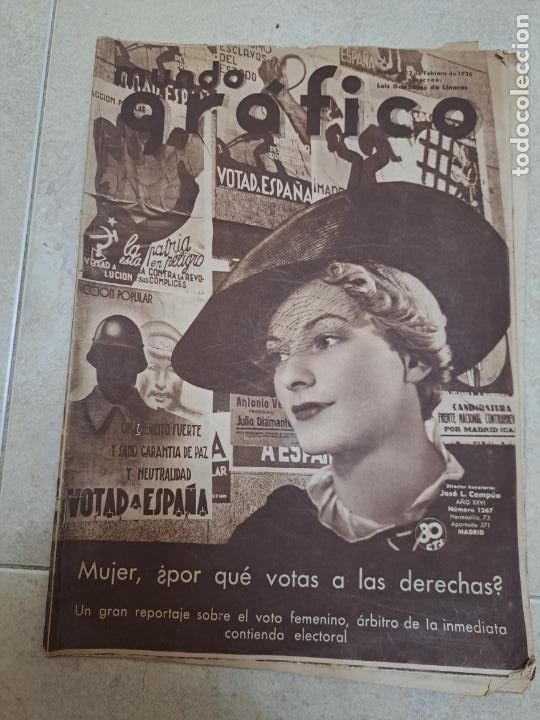 Coleccionismo de Revistas y Peri&oacute;dicos: Revista mundo grafico febrero 1936