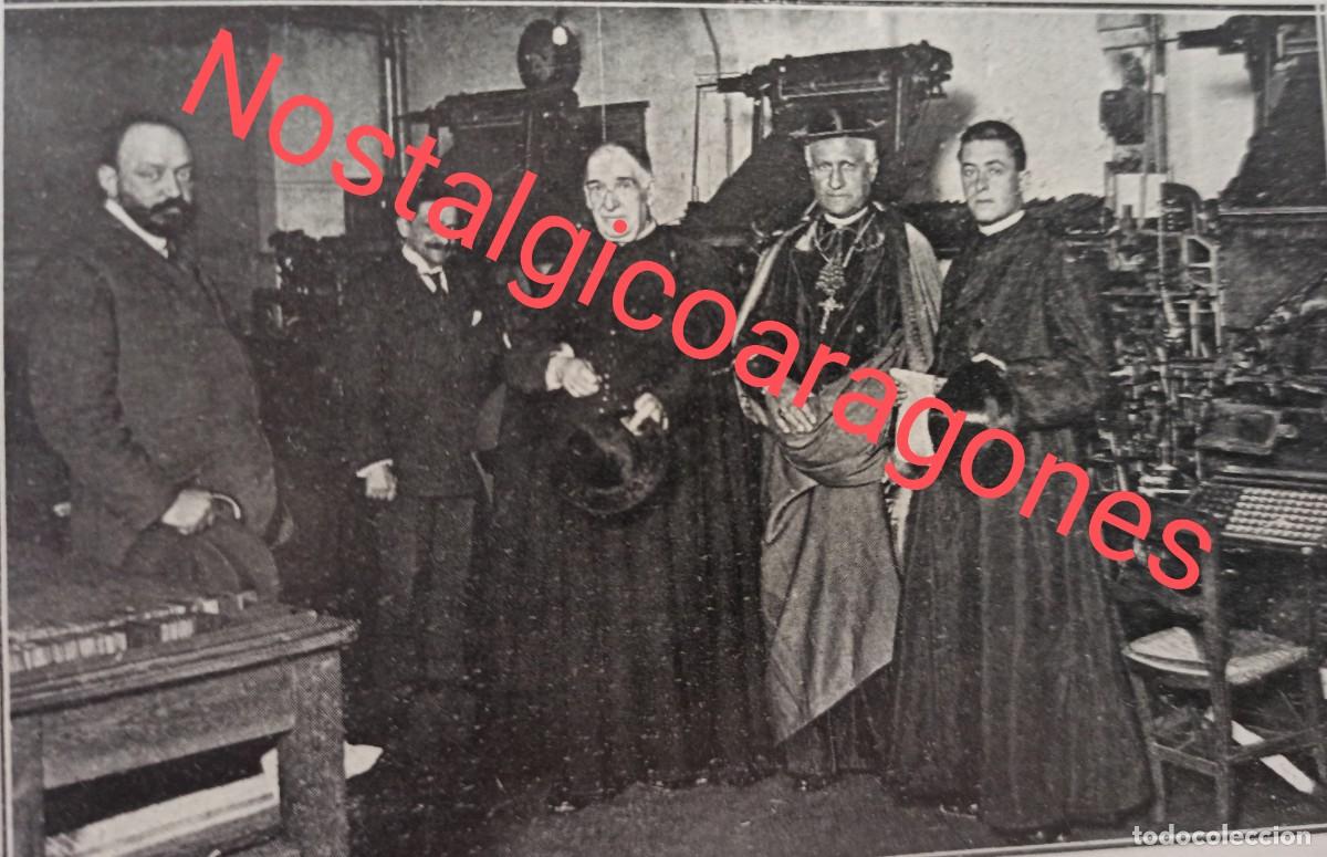 Colecionismo de Revistas e Jornais: Bilbao visita arzobispo Granada Gaceta del Norte Foto revista princ siglo XX 19MM