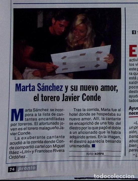 Coleccionismo de Revistas y Peri&oacute;dicos: MIRANDA JULIO IGLESIAS MARTA SANCHEZ