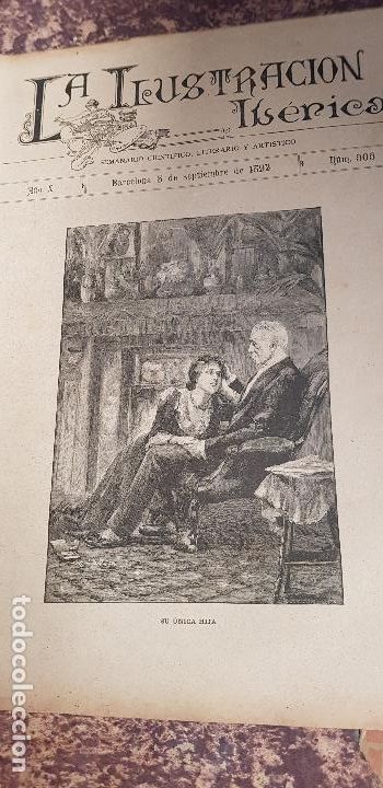 Coleccionismo de Revistas y Peri&oacute;dicos: REVISTA LA ILUSTRACION IBERICA A&Ntilde;O 1892