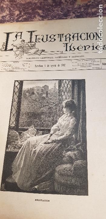 Coleccionismo de Revistas y Peri&oacute;dicos: REVISTA LA ILUSTRACION IBERICA A&Ntilde;O 1892