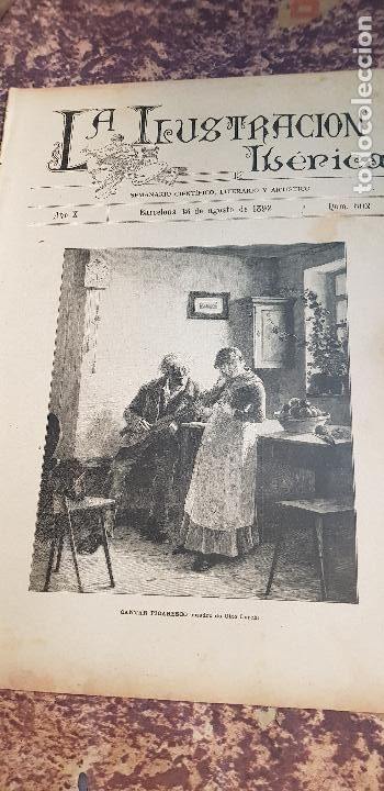 Coleccionismo de Revistas y Peri&oacute;dicos: REVISTA LA ILUSTRACION IBERICA A&Ntilde;O 1892