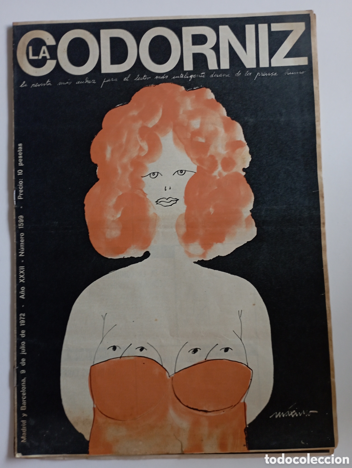 Coleccionismo de Revistas y Peri&oacute;dicos: Dos n&uacute;meros revista La Codorniz