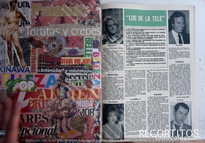 Coleccionismo de Revistas y Peri&oacute;dicos: MARISA MEDINA GINA LOLLOBRIGIDA JULIO IGLESIAS LALO AZCONA