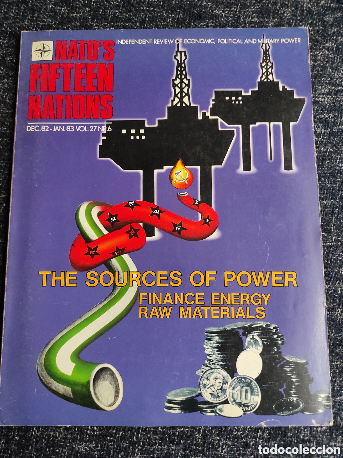 Collection Magazines and Newspapers: NATO&acute;S FIFTEEN NATIONS N&ordm; 6 DE 1982 - 1983 - REVISTA DE LA OTAN EN INGLES