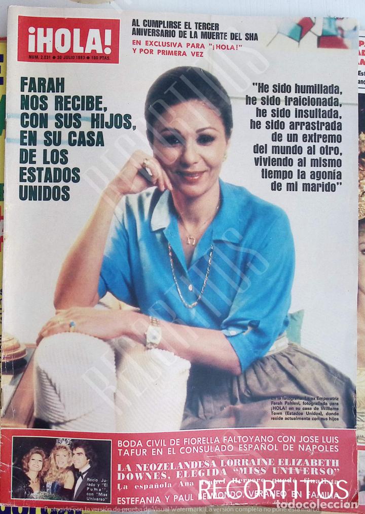 Coleccionismo de Revistas y Peri&oacute;dicos: LORRAINE ELIZABETH DOWNES MISS UNIVERSO ROCIO JURADO EL PUMA
