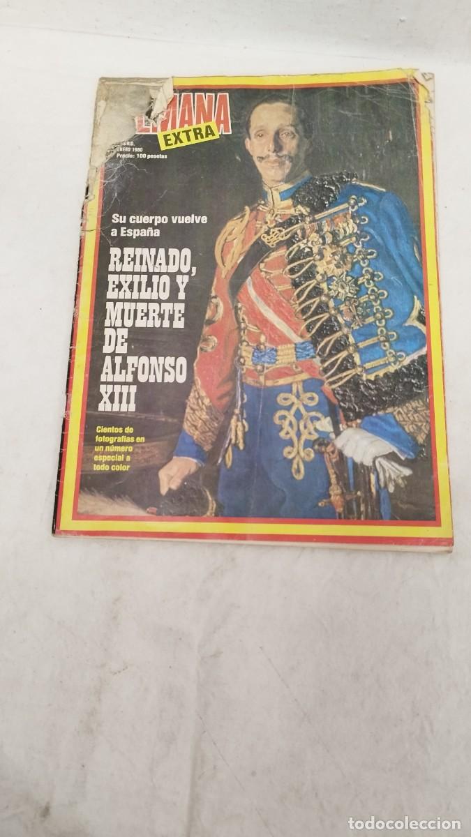 Coleccionismo de Revistas y Peri&oacute;dicos: Antigua Revista semana a&ntilde;o 1980 n&ordm; extra con ciento de fotografias Alfonso XIII