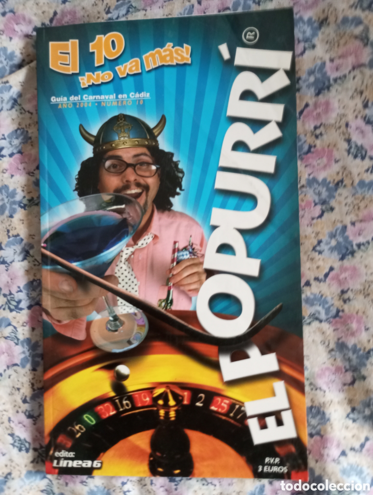 Coleccionismo de Revistas y Peri&oacute;dicos: Carnaval de C&aacute;diz revista el popurri n&uacute;mero 10 a&ntilde;o 2004