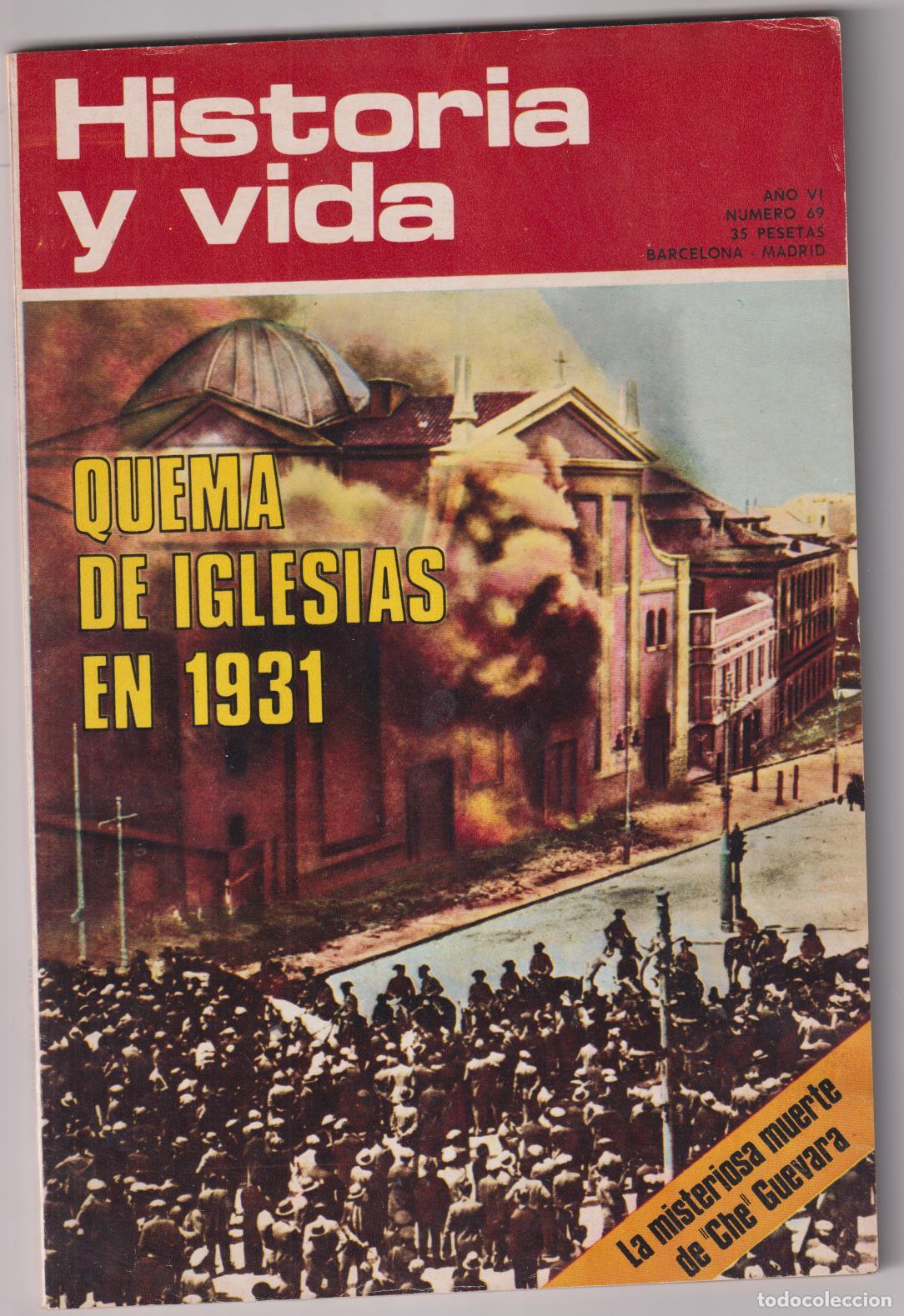 Coleccionismo de Revistas y Peri&oacute;dicos: Historia y Vida n&ordm; 69. Diciembre de 1973