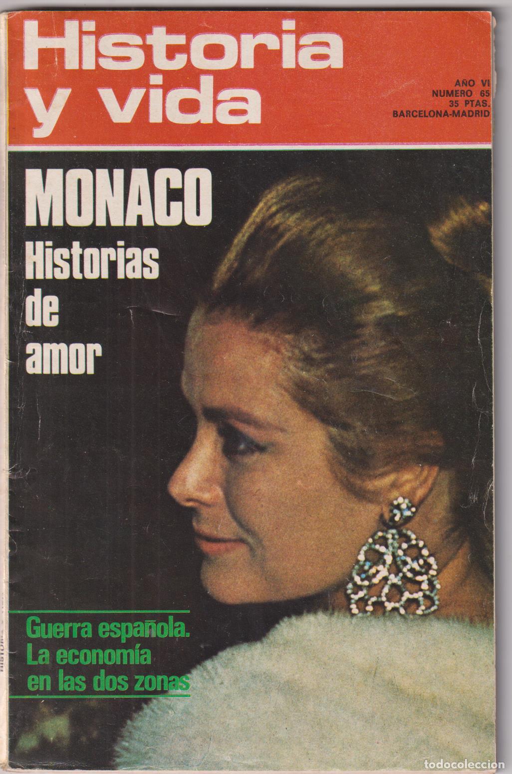 Coleccionismo de Revistas y Peri&oacute;dicos: Historia y Vida n&ordm; 65. Agosto 1973