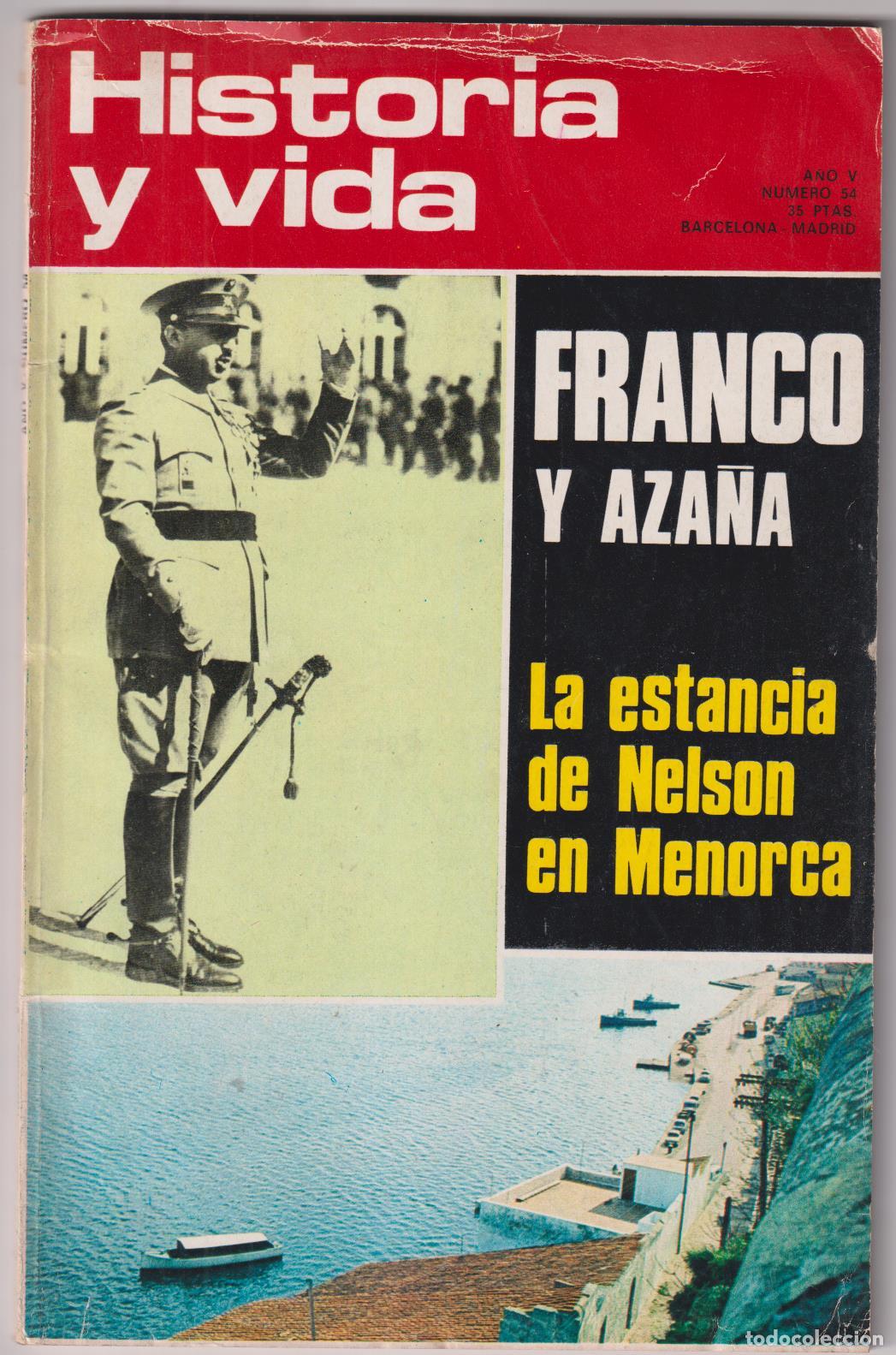 Coleccionismo de Revistas y Peri&oacute;dicos: Historia y Vida n&ordm; 54. Septiembre de 1972