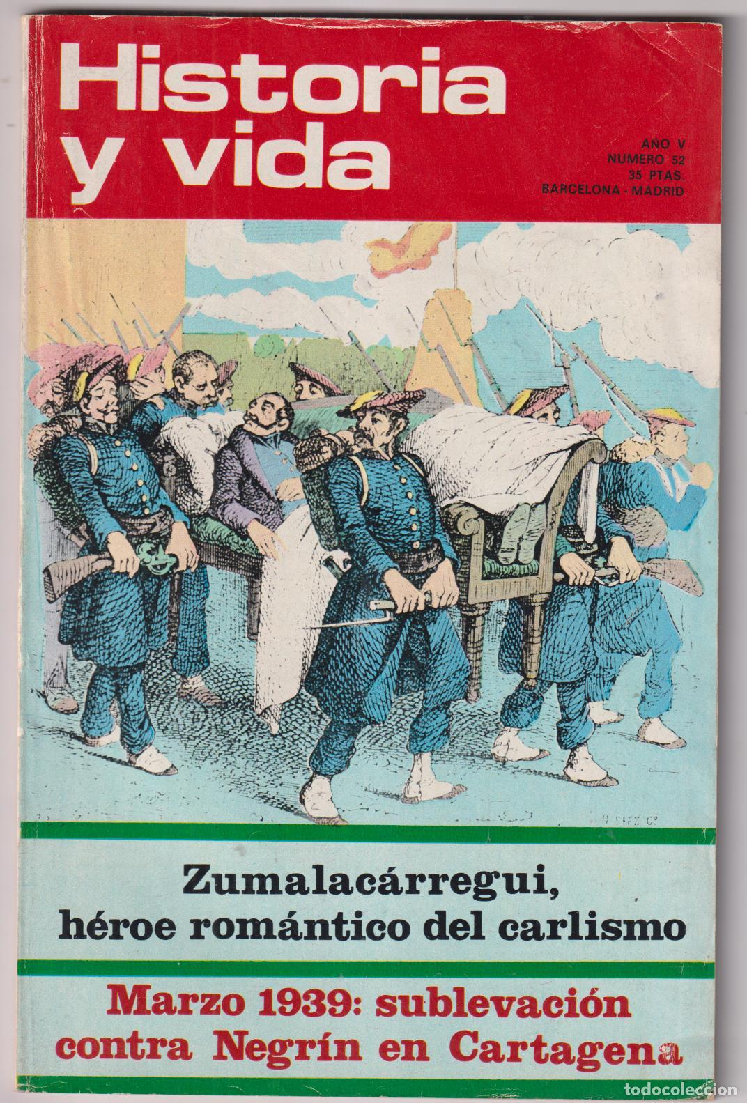Coleccionismo de Revistas y Peri&oacute;dicos: Historia y Vida n&ordm; 52. Julio de 1972