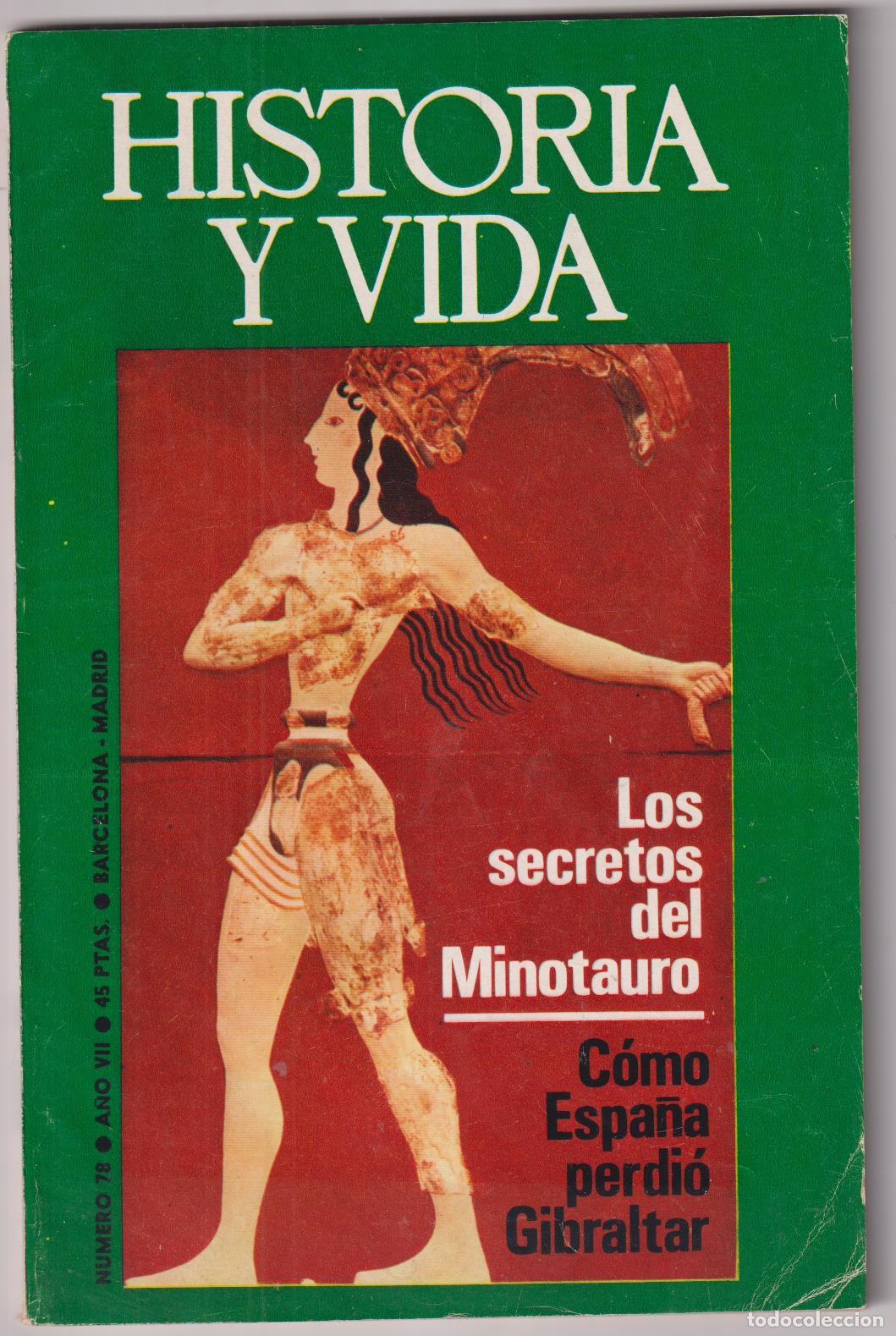 Coleccionismo de Revistas y Peri&oacute;dicos: Historia y Vida n&ordm; 78. Septiembre 1974