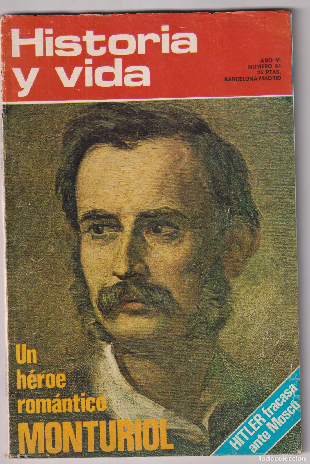 Coleccionismo de Revistas y Peri&oacute;dicos: Historia y Vida n&ordm; 64. Julio de 1973