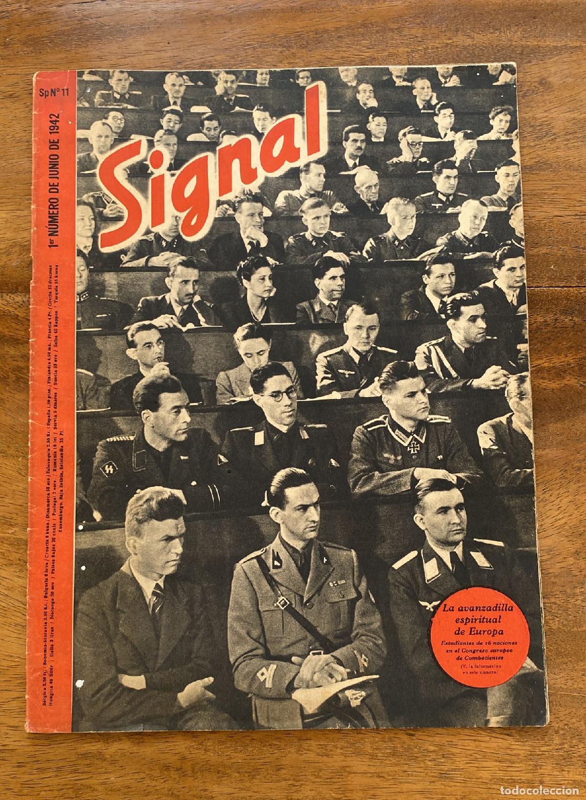 Coleccionismo de Revistas y Peri&oacute;dicos: Signal 1&ordm; N&uacute;mero de Junio de 1942. SP n&ordm; 11