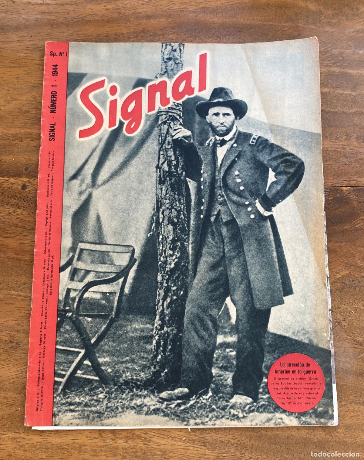 Coleccionismo de Revistas y Peri&oacute;dicos: Signal N&uacute;mero 1. 1944 SP n&ordm; 1