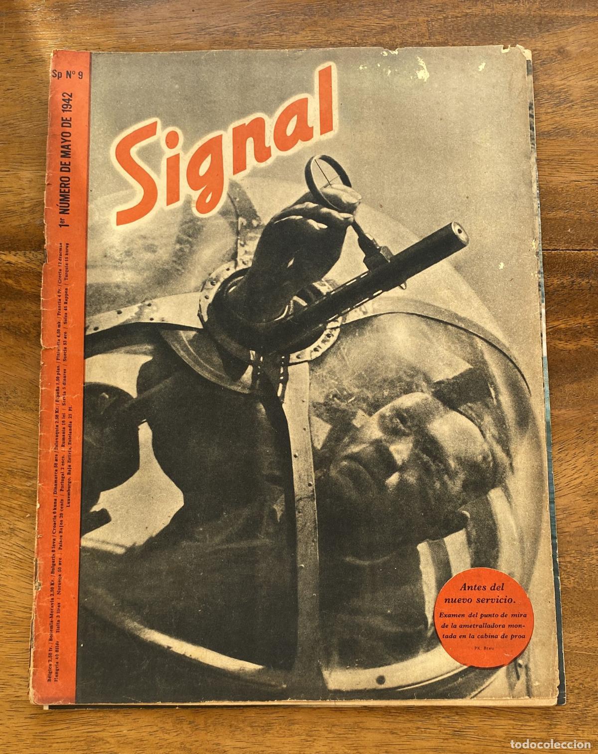Coleccionismo de Revistas y Peri&oacute;dicos: Signal 1&ordm; N&uacute;mero de Mayo de 1942. SP n&ordm; 9
