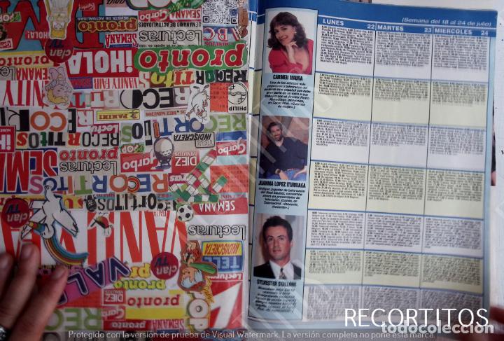 Coleccionismo de Revistas y Peri&oacute;dicos: CARMEN MAURA SYLVESTER STALLONE