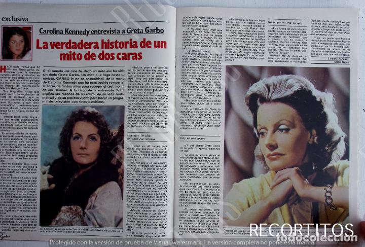 Sammeln von Zeitschriften und Zeitungen: GRETA GARBO