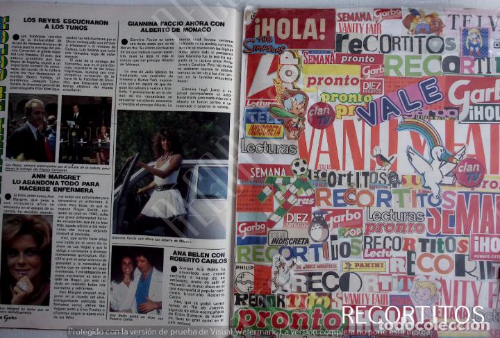 Coleccionismo de Revistas y Peri&oacute;dicos: GIANNINA FACCIO ANA BELEN ANN MARGRET REY JUAN CARLOS LA TUNA