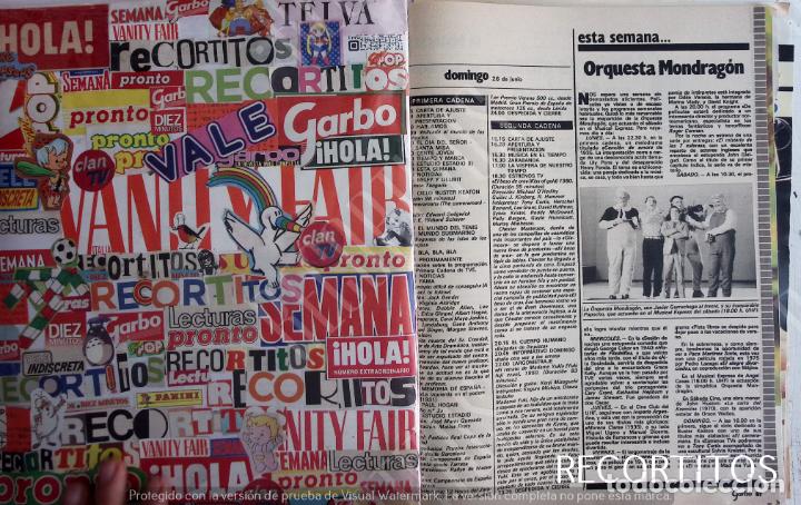 Coleccionismo de Revistas y Peri&oacute;dicos: ORQUESTA MONDRAGON JAVIER GURRUCHAGA