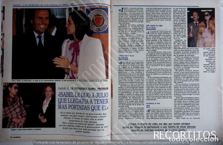 Coleccionismo de Revistas y Peri&oacute;dicos: ISABEL PREYSLER JULIO IGLESIAS