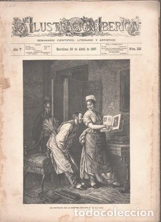 Coleccionismo de Revistas y Peri&oacute;dicos: LA ILUSTRACION IBERICA - A&Ntilde;O V - 23 ABRIL 1887 - N&ordm; 225 - A-REVIL-0901