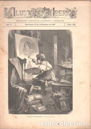 Coleccionismo de Revistas y Peri&oacute;dicos: LA ILUSTRACION IBERICA - A&Ntilde;O V - 19 NOVIEMBRE 1887 - N&ordm; 255 - A-REVIL-0903