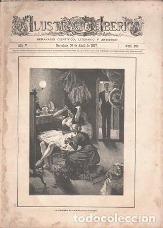 Coleccionismo de Revistas y Peri&oacute;dicos: LA ILUSTRACION IBERICA - A&Ntilde;O V - 30 ABRIL 1887 - N&ordm; 226 - A-REVIL-0904