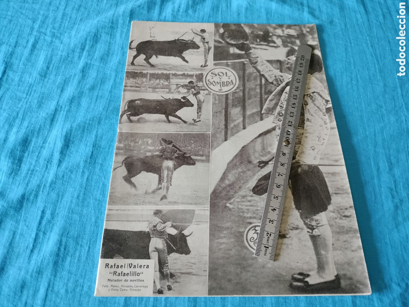 Coleccionismo de Revistas y Peri&oacute;dicos: REVISTA SOL Y SOMBRA RAFAEL VALERA RAFAELILLO 1385 A&Ntilde;O 1925