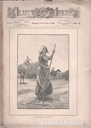 Coleccionismo de Revistas y Peri&oacute;dicos: LA ILUSTRACION IBERICA - A&Ntilde;O IV - 19 JUNIO 1886 - N&ordm; 181 - A-REVIL-0906