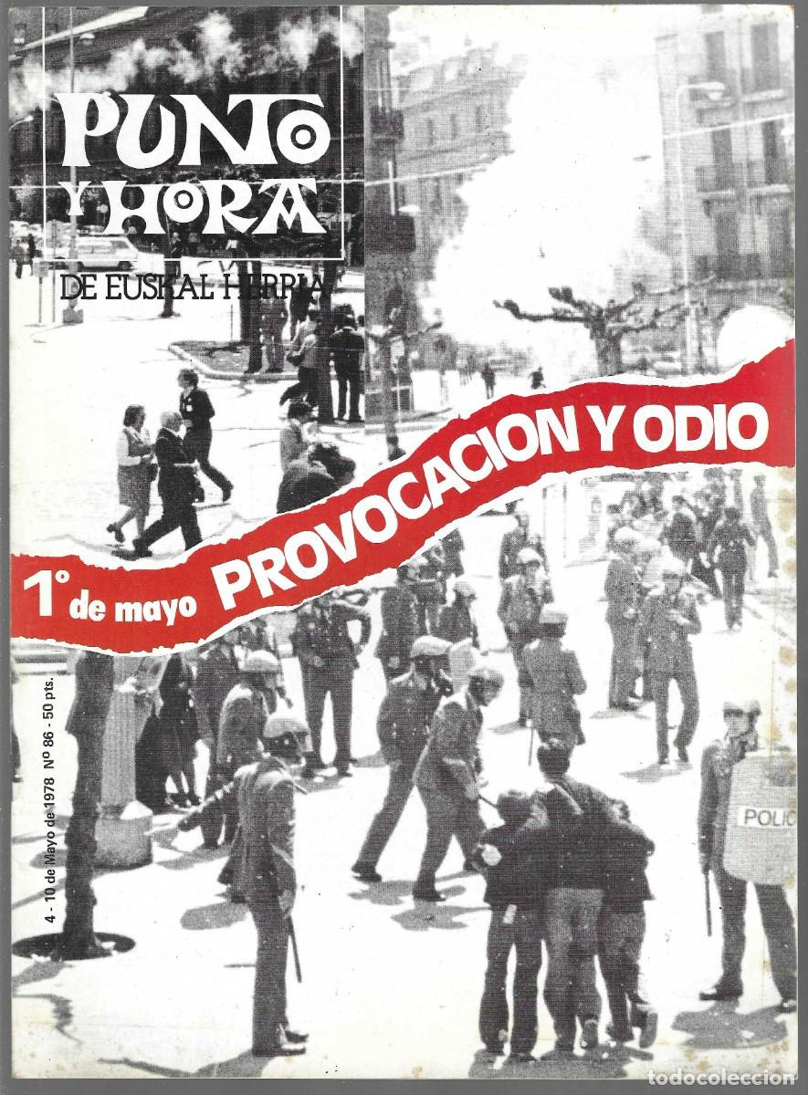 Colecionismo de Revistas e Jornais: PUNTO Y HORA DE EUSKAL HERRIA -- N&ordm; 86