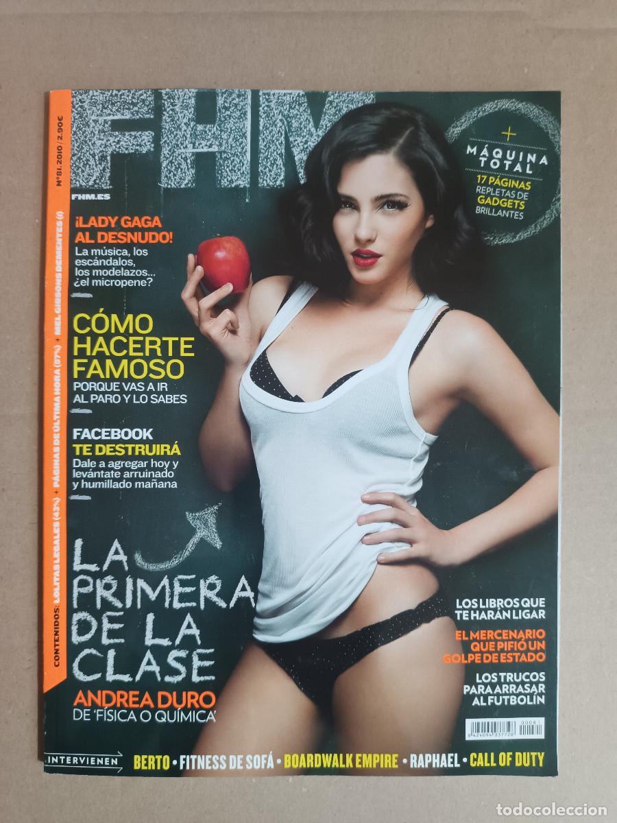 revista fhm nº 81 año 2010. andrea duro. ashley - Compra venta en  todocoleccion