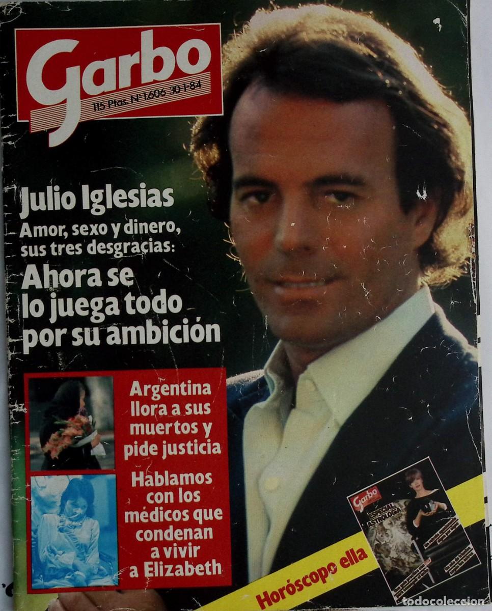 Coleccionismo de Revistas y Peri&oacute;dicos: RECORTE PORTADA DE JULIO IGLESIAS